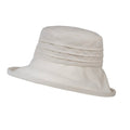 Packable Wide Brim Linen Sun Hat – Handcrafted in England