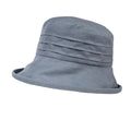 Packable Wide Brim Linen Sun Hat – Handcrafted in England