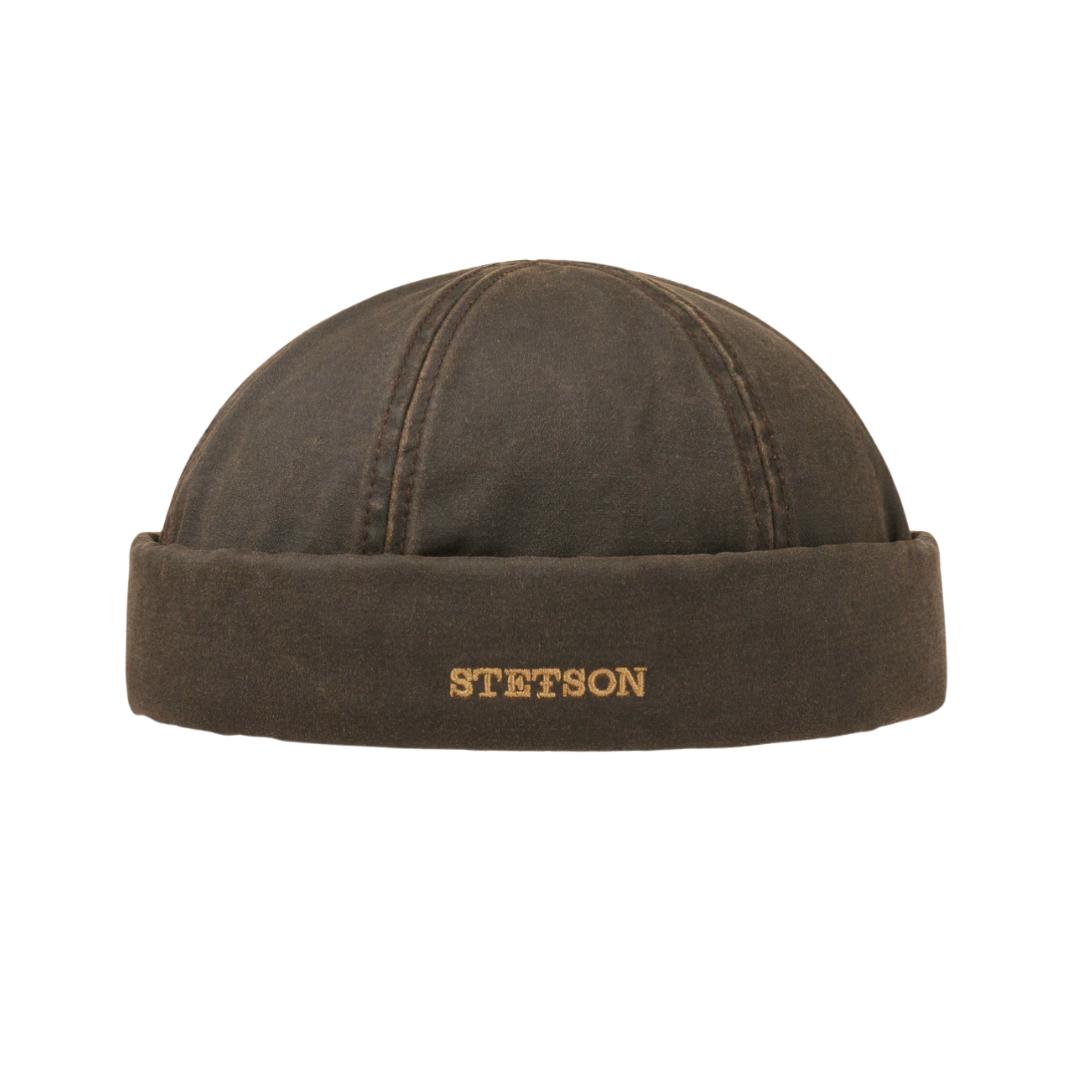 Waxed Cotton Docker Hat by Stetson 8821105