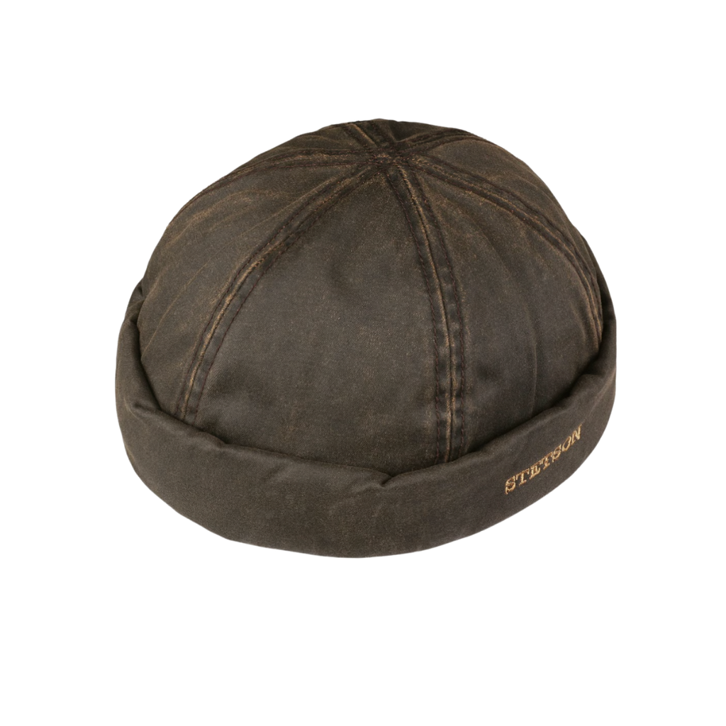 Waxed Cotton Docker Hat by Stetson 8821105