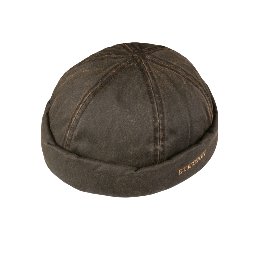 Waxed Cotton Docker Hat by Stetson 8821105
