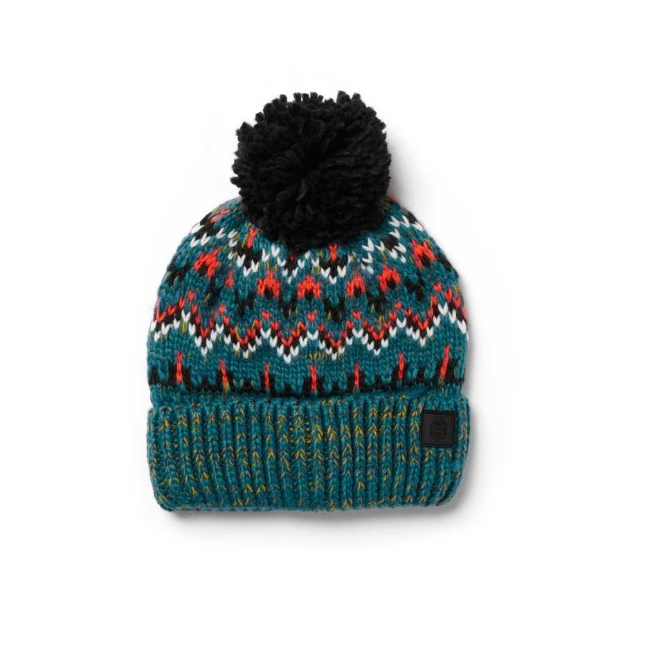 Alpine Fairisle Bobble Hat