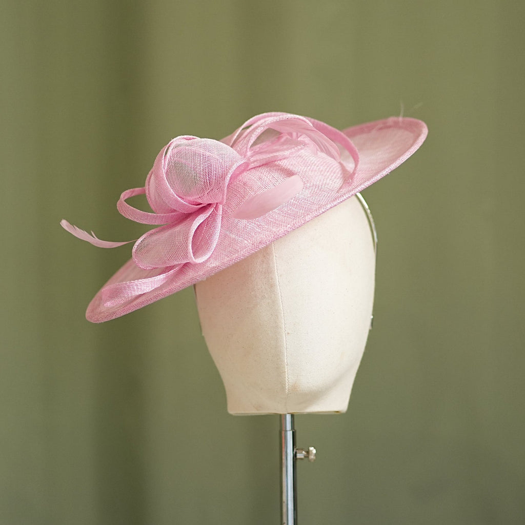 Blossom travel Disc Hatinator Wedding Guest from Sussex Hats by Isabella Josie