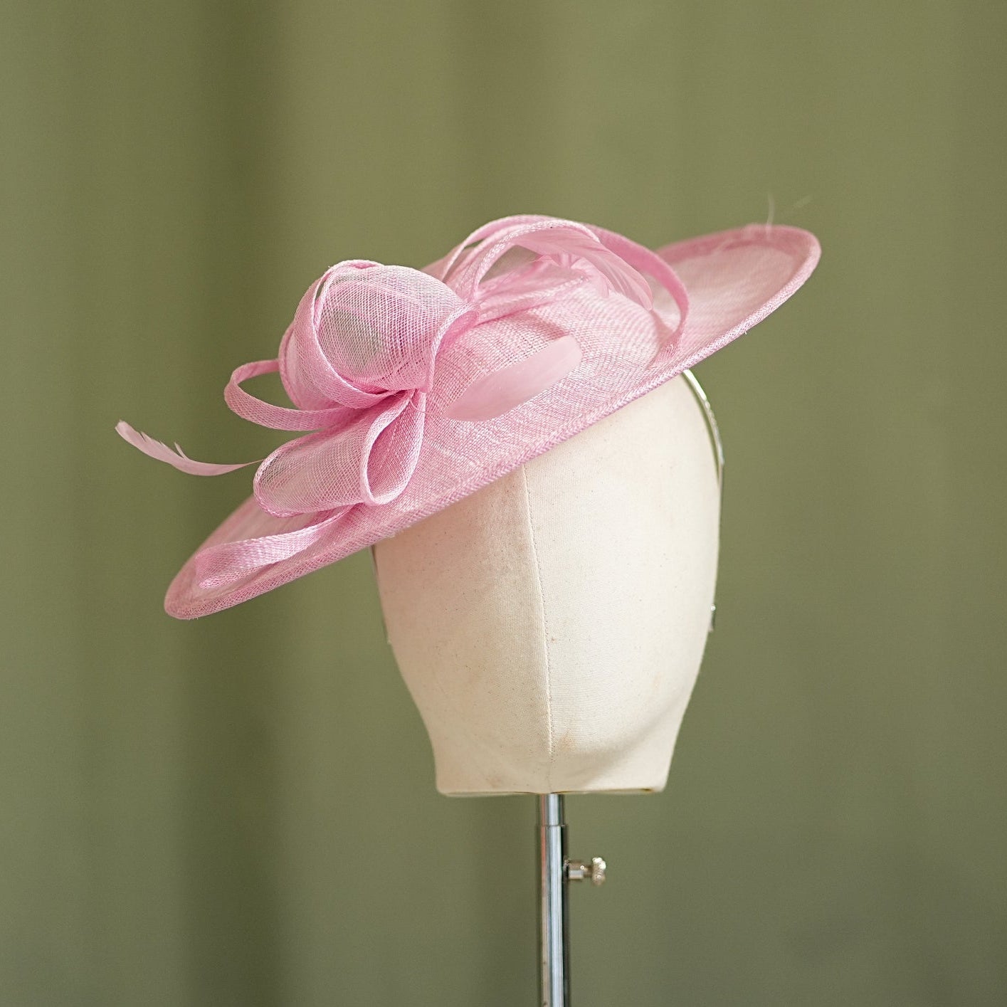 Blossom travel Disc Hatinator Wedding Guest from Sussex Hats by Isabella Josie