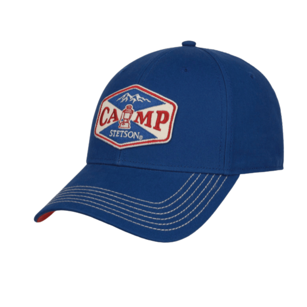 Blue Stetson Camp Baseball Cap from Sussex Hat Shop Isabella Josie