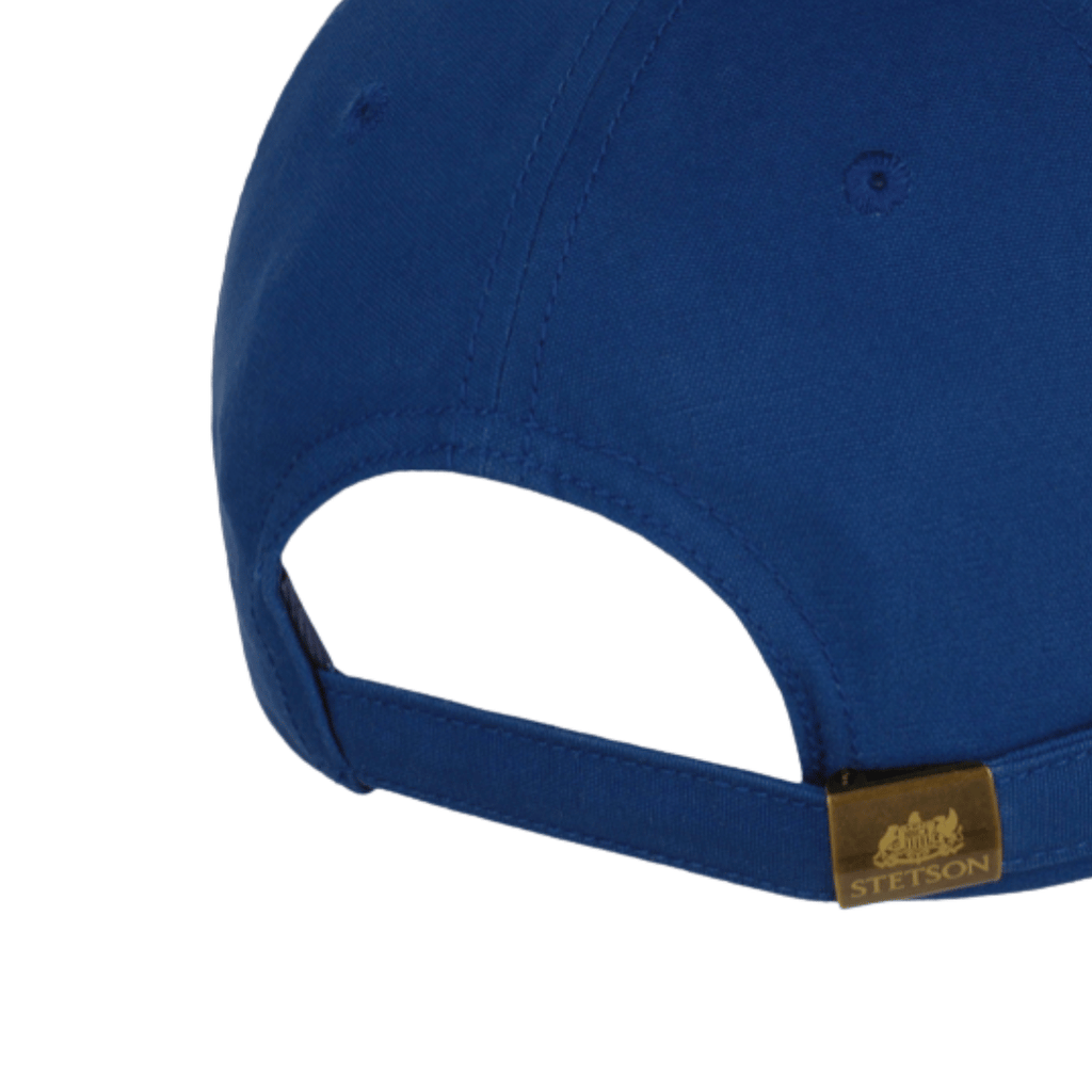 Blue Stetson Camp Baseball Cap at Sussex Hats,, Arundel
