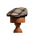 Tartan Check Tweed Flat Cap