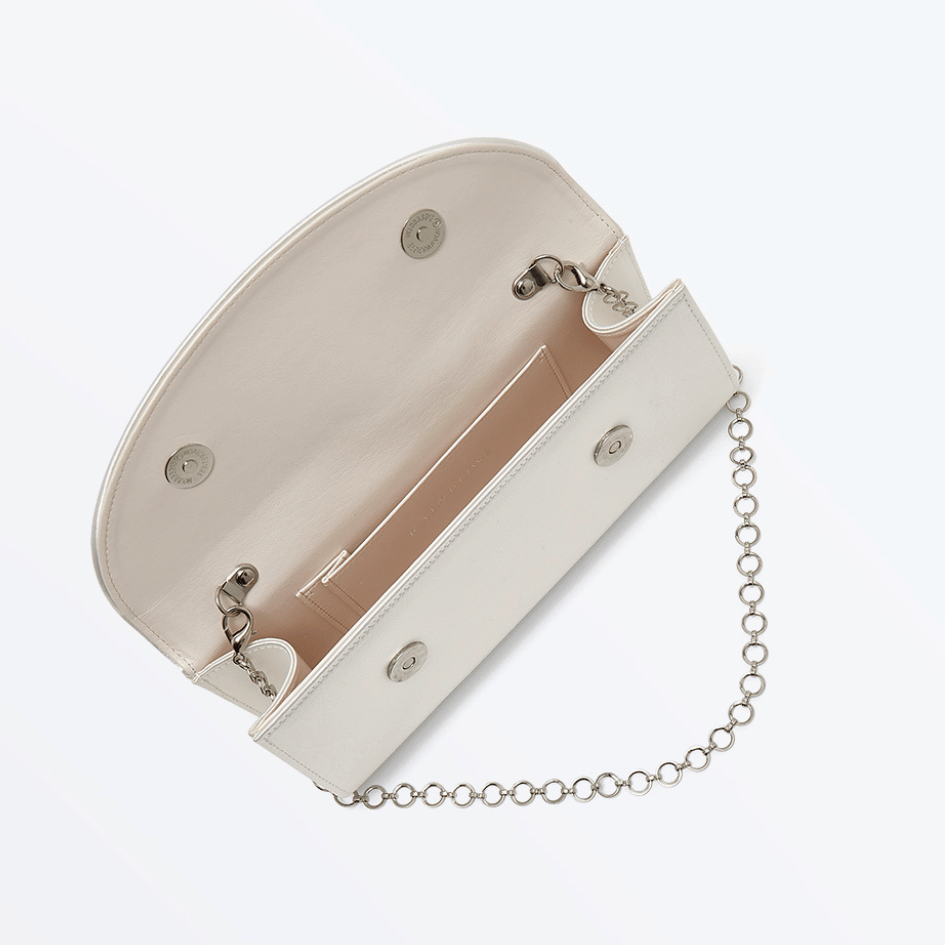Celina: Satin Special Occasion Clutch Bag