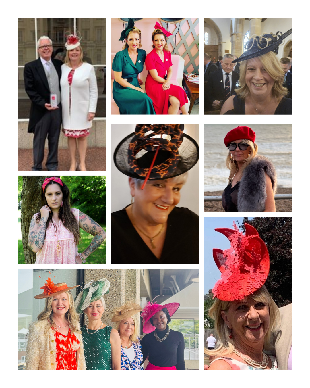 Client Photos 2 Real Life Hats by Isabella Josie