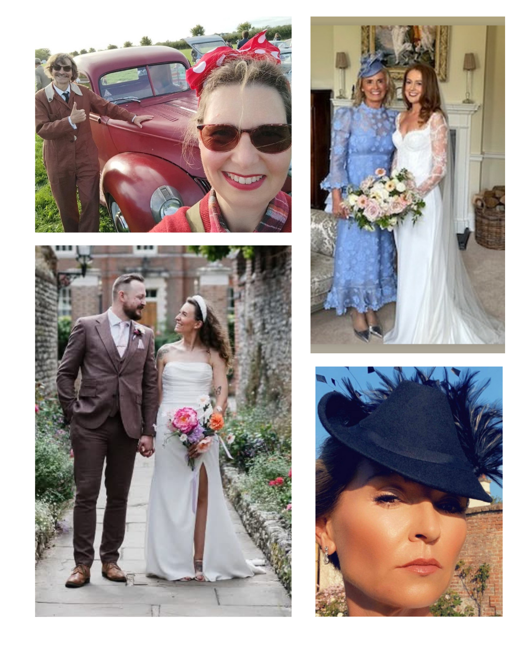 Client Photos 3 Real Life Hats by Isabella Josie