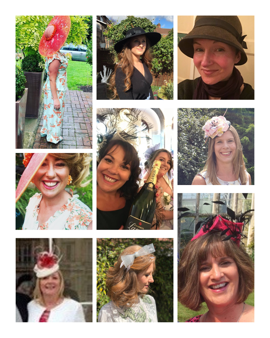 Client Photos Real Life Hats by Isabella Josie