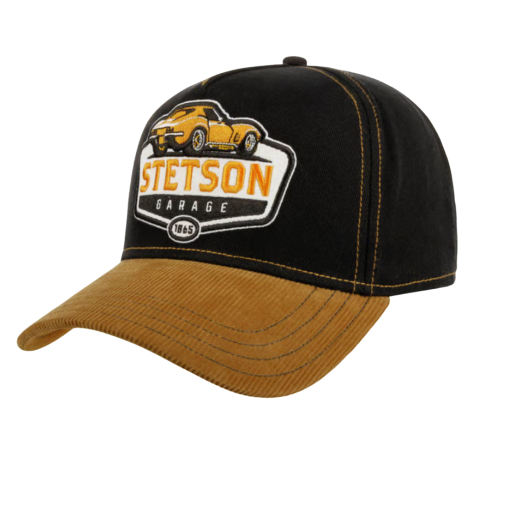 Cord Garage Trucker Cap by Stetson 7741141