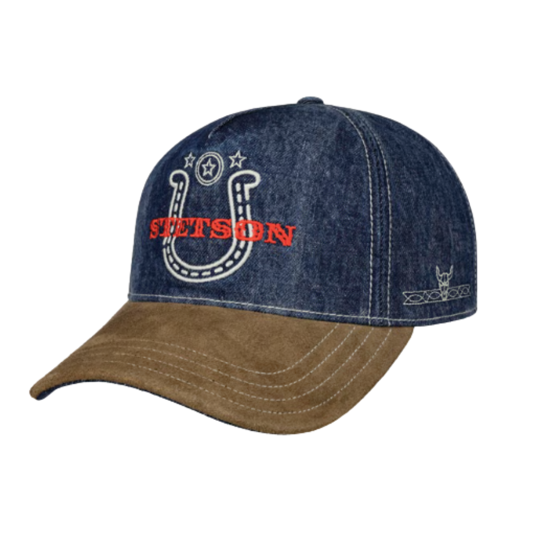 Denim Western Trucker Cap by Stetson 7741177