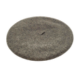 Grey Wool Felt Beret