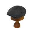 Grey Porto Felt Flat Cap 