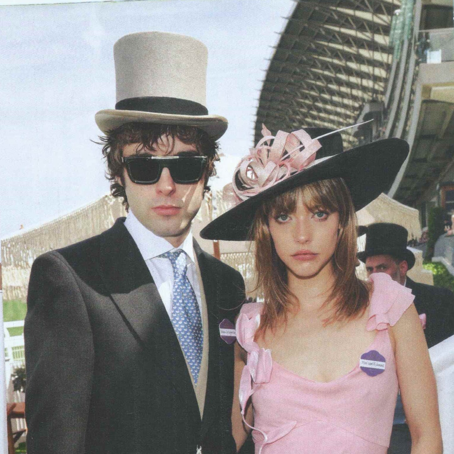 Hello! Magazine image featuring Royal Ascot Ladies Day hat by Isabella Josie, Sussex Milliner
