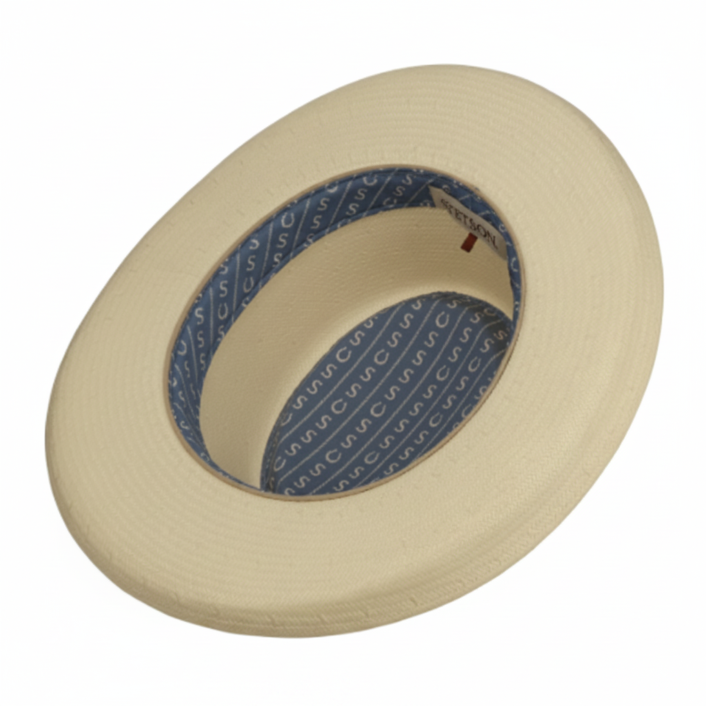 Steston Toyo Gambler sun hat available at Sussex Hats by Isabella Josie. Sun protection hat wide brim.