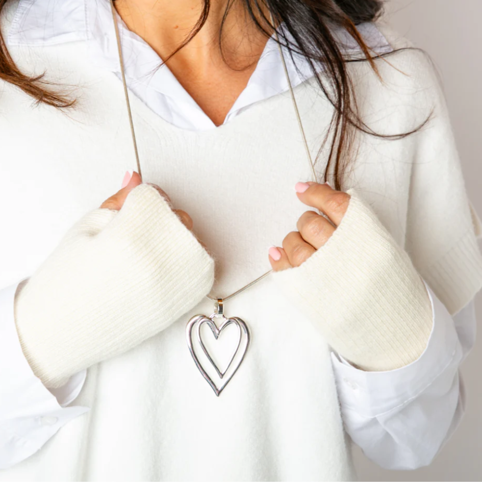 Super Soft Cashmere Fingerless Gloves | Lightweight & Warm