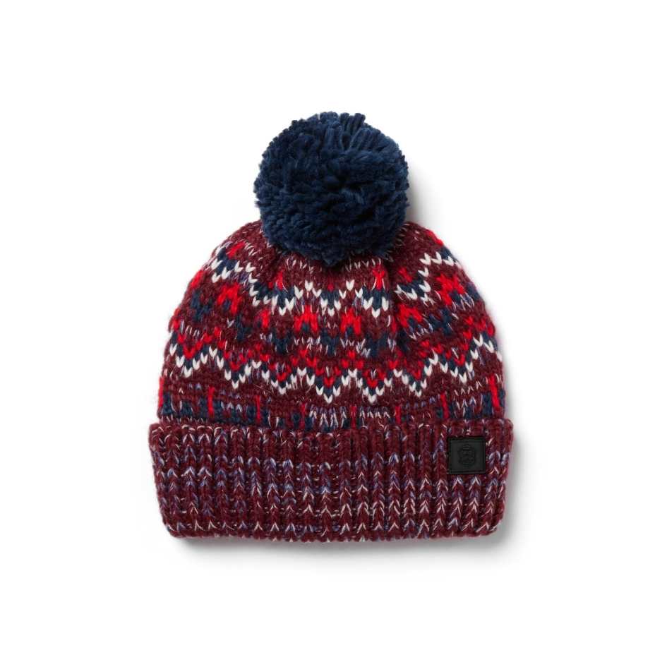 Alpine Fairisle Bobble Hat