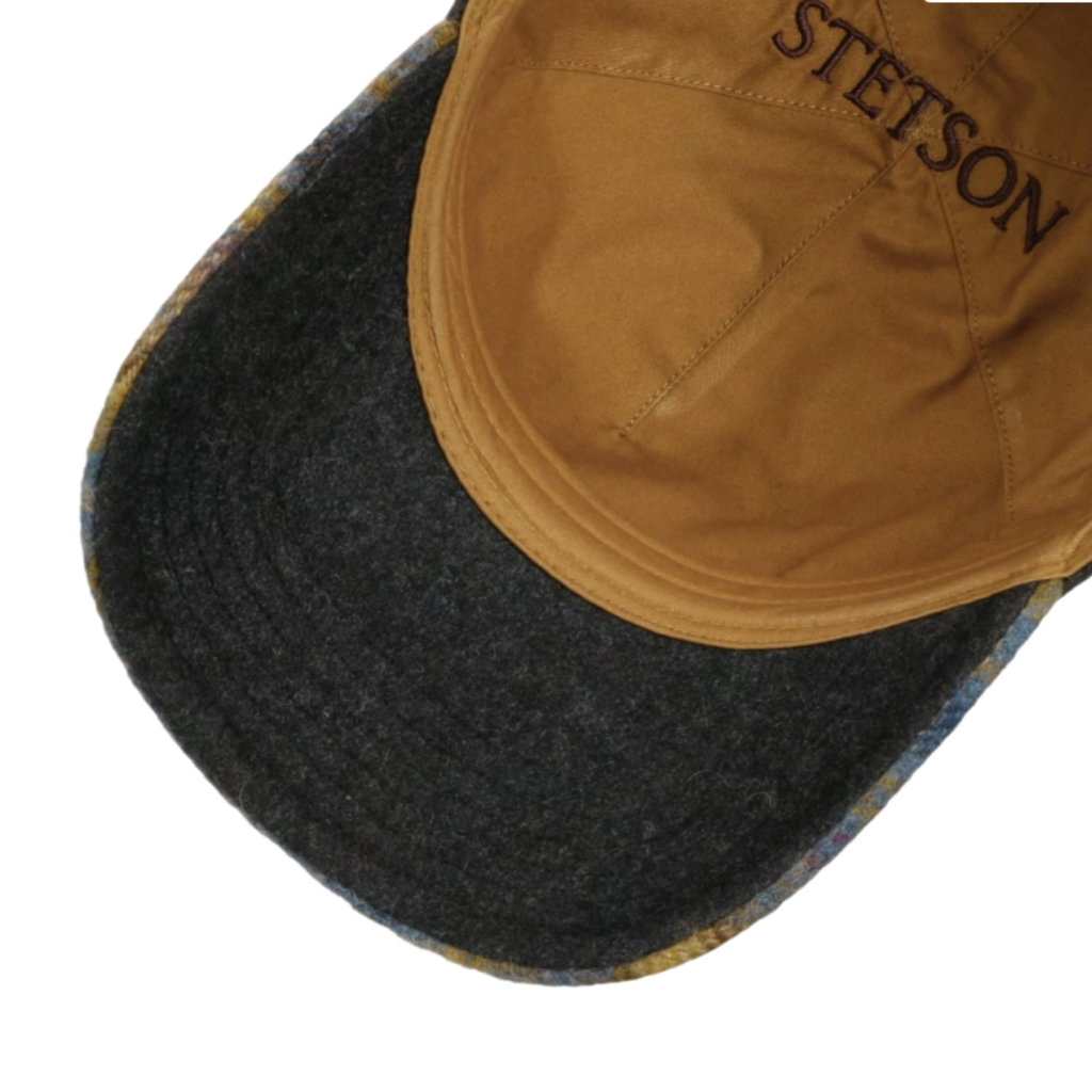 Stetson Wool Check Trucker Cap 7760302