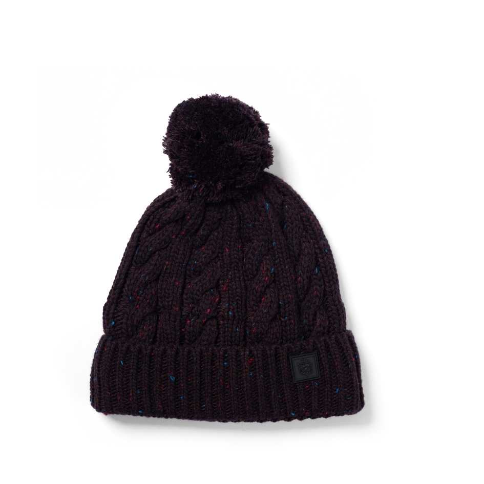 Cable Knit Bobble Hat