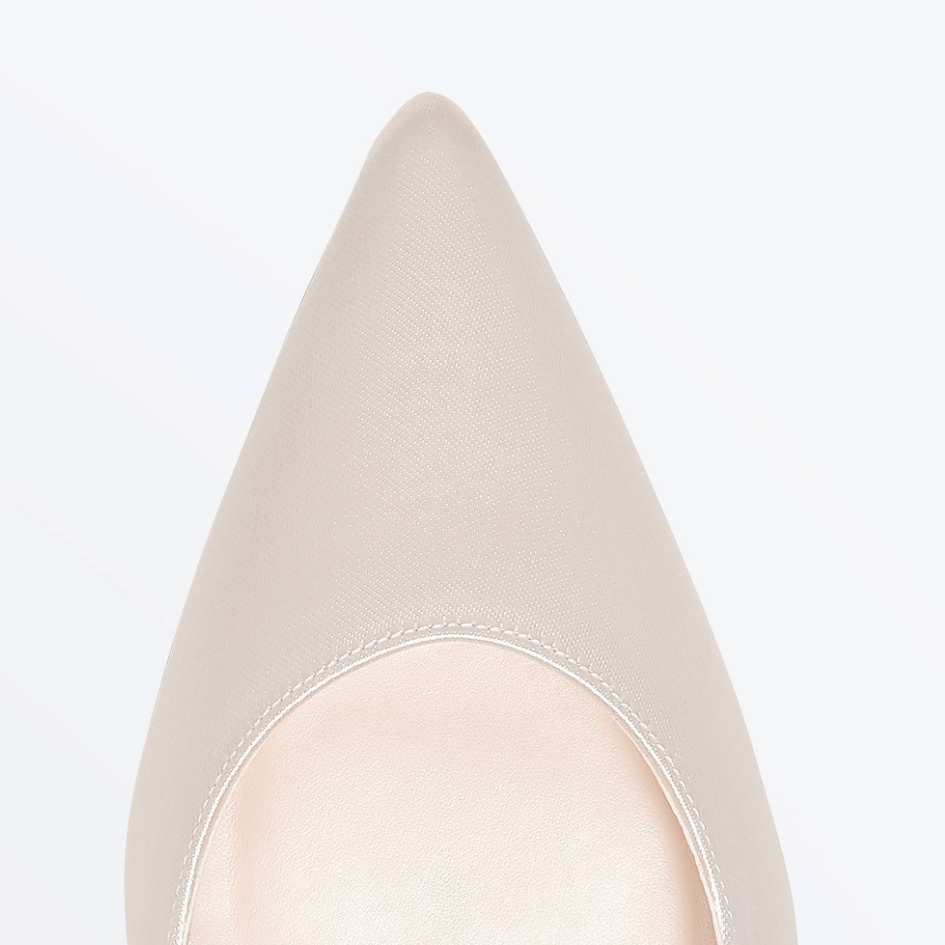 Morgan II: Satin Special Occasion Dyeable Shoe