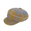 Ladies Plaid Bakerboy Winter Cap