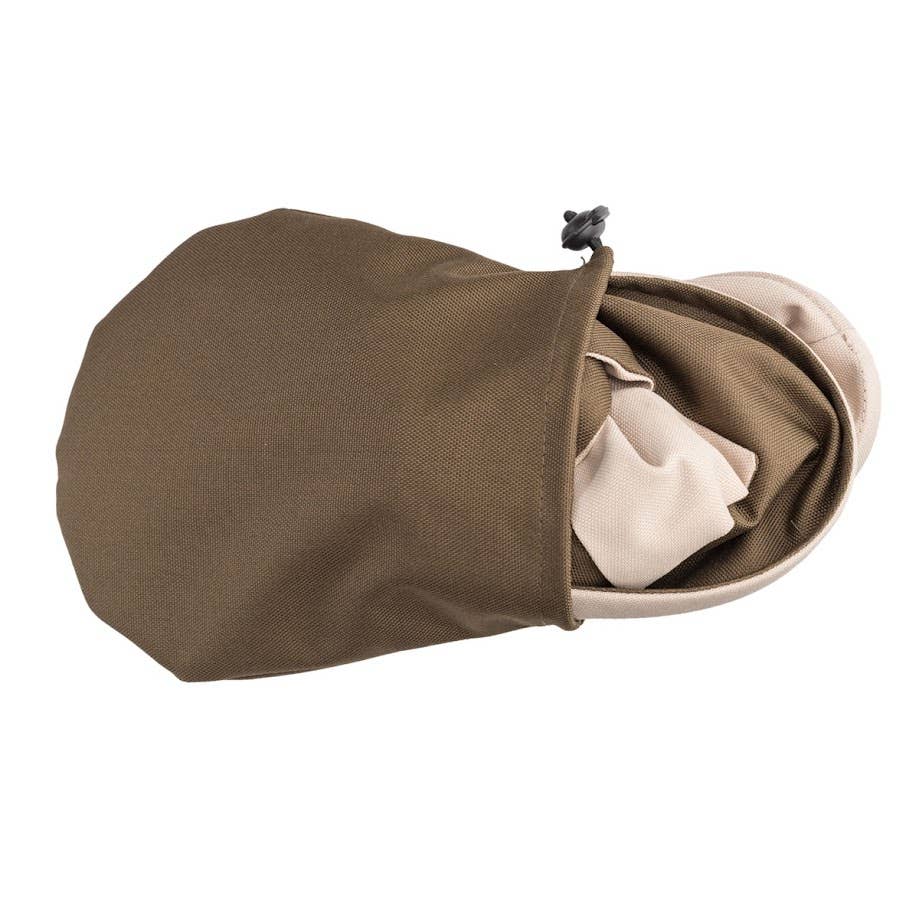 Waterproof Hat-in-a-Bag Packable Elegant ladies Hat with Side Bow & Pouch