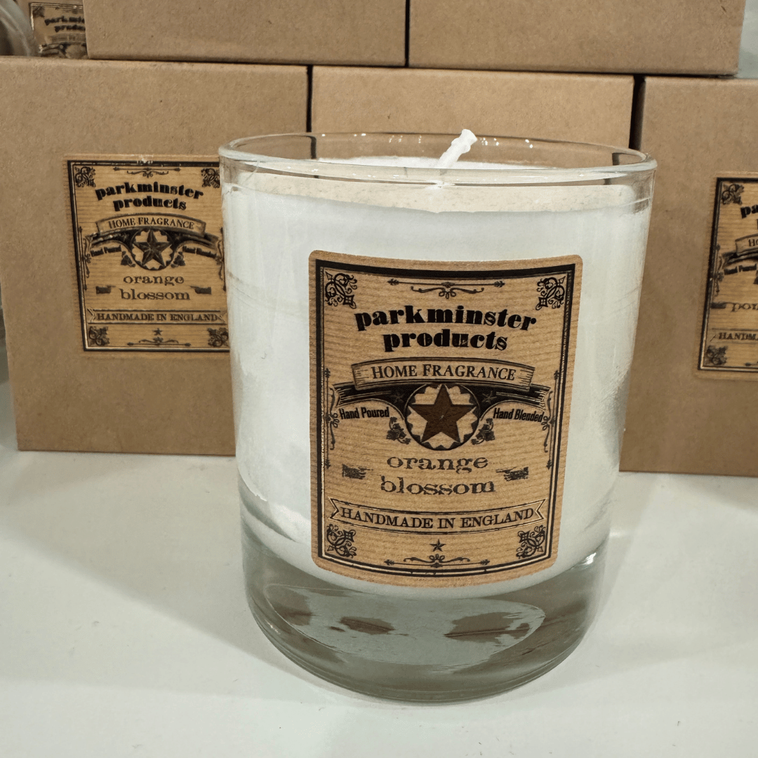 Large Soy Glass Candle 