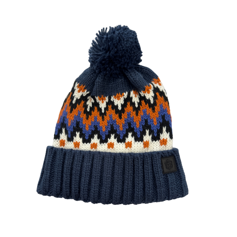 Alpine Fairisle Bobble Hat