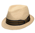Raffia straw Trilby by Stetson  from Sussex Hats by Isabella Josie