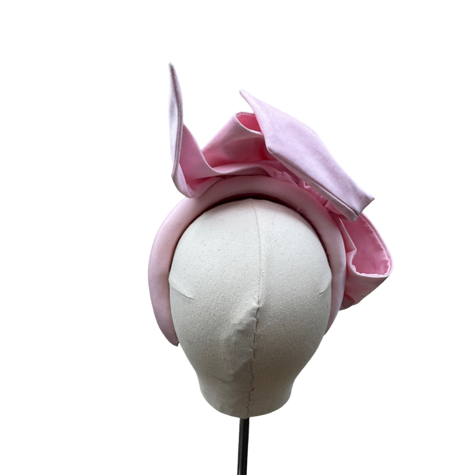 Baby-Pink-Special-Occasion-Padded-Headband-with-Bow-by-Isabella-Josie-rear-view