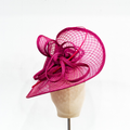 Rosie Raspberry Sculptural Headpiece | Isabella Josie
