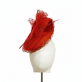 Scarlett - Red sculptural headpiece | Isabella Josie