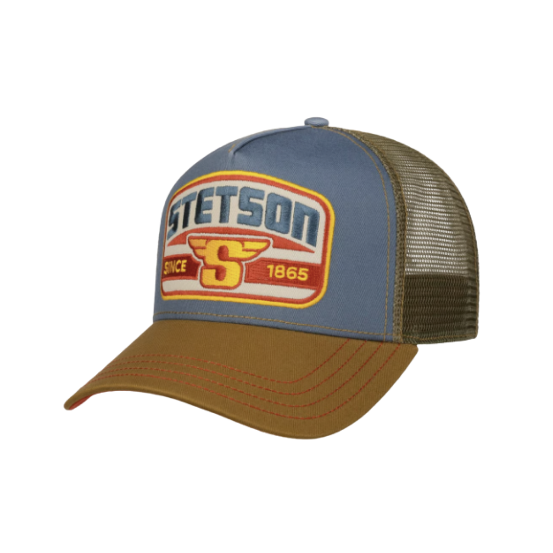 Since 1865 S Patch Trucker Cap by Stetson 7741172