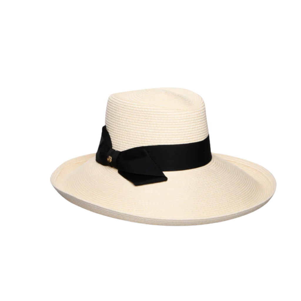 Failswoth Sissinghurst ivory ladies summer hat from Sussex Hats by Isabella Josie Goodwood Arundel
