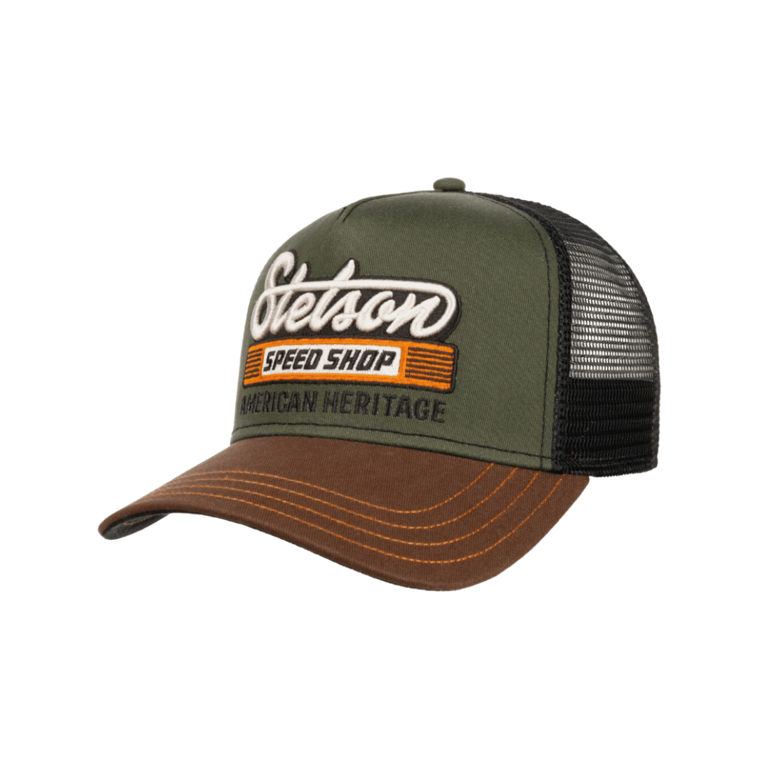 Official Stetson Stockist Sussex Hats by Isabella Josie Speed Shop Stetson Trucker Cap