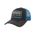 Steston Baseball Cap with Glow in The Dark Logo Blue from Sussex Hats