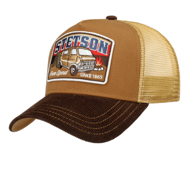 Stetson Trucker Baseball cap camper from SUssex Hats by Isabella Josie