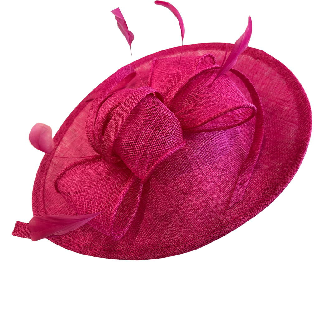 Travel Disc Hatinator Wedding Guest from Sussex Hats by Isabella Josie
