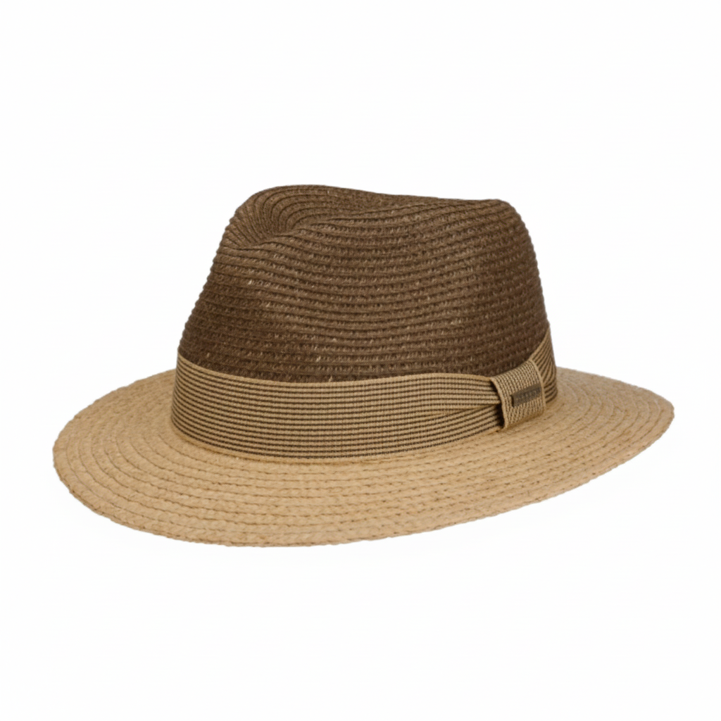Toyo / Raffia Traveller 2478576 and Fedora 2198526