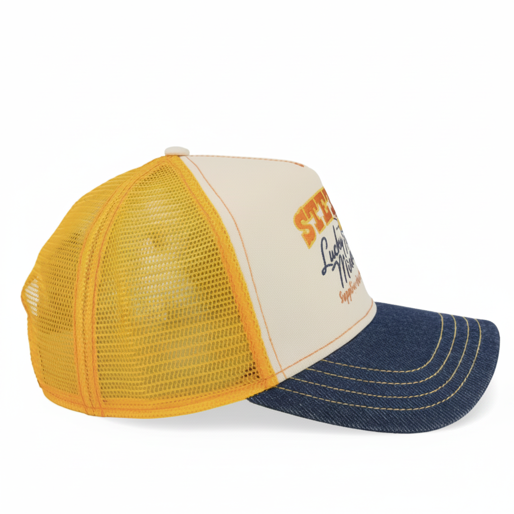 Trucker Cap Lucky Miners  7741103 side profile