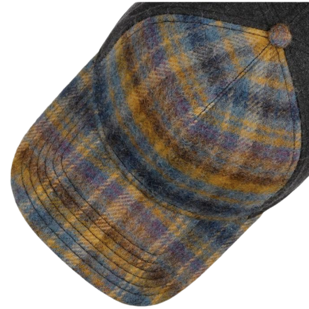 Stetson Wool Check Trucker Cap 7760302