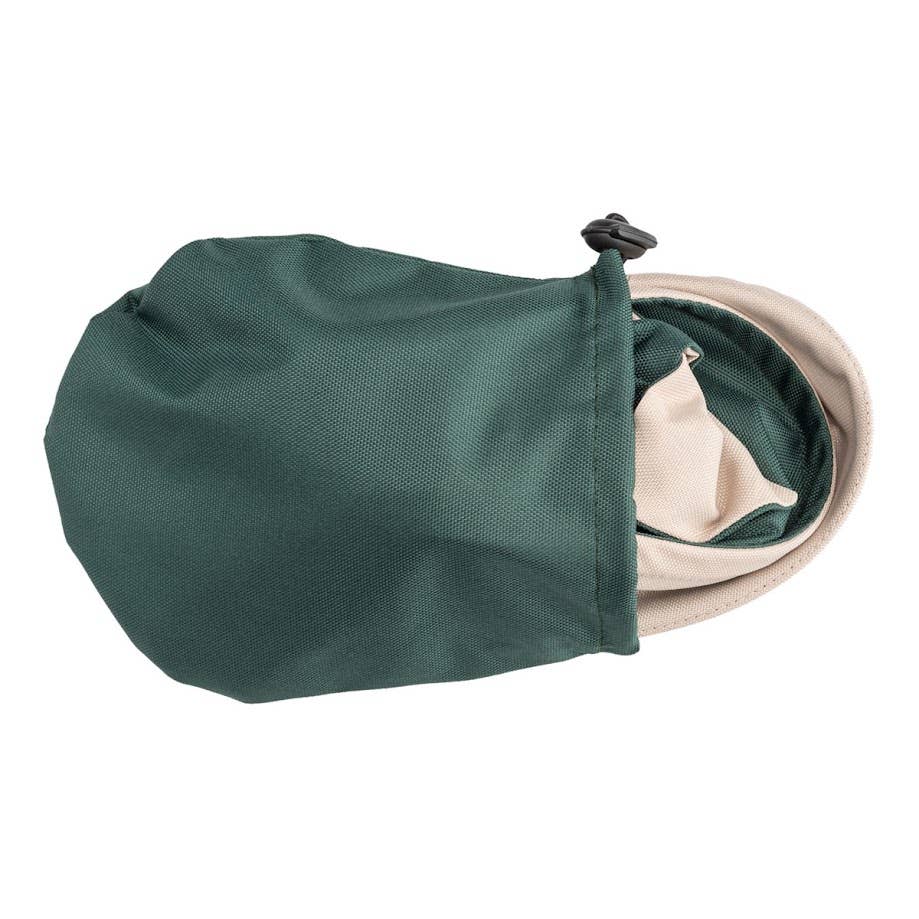 Waterproof Hat-in-a-Bag Packable Elegant ladies Hat with Side Bow & Pouch