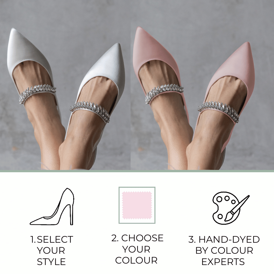 Morgan II: Satin Special Occasion Dyeable Shoe